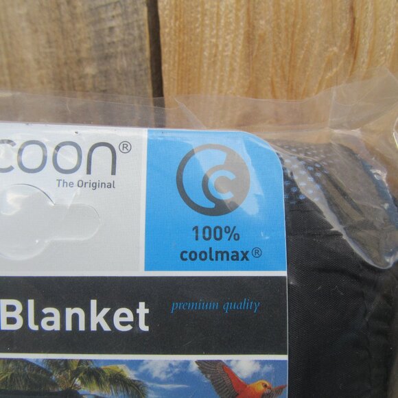 Brand New Cocoon 100% Coolmax Travel Blanket 70" x 55" - Picture 3 of 6